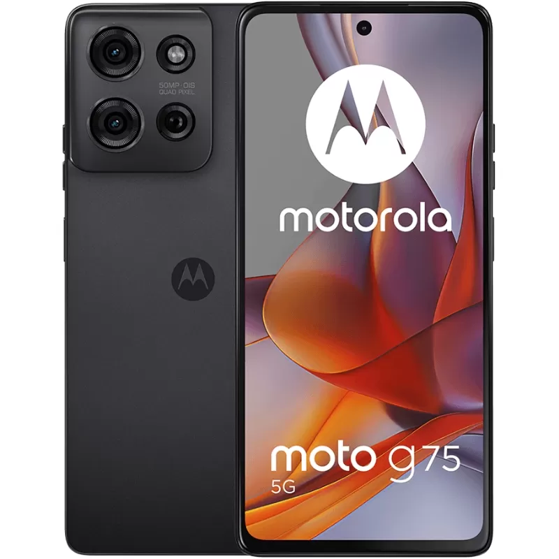 CELULAR MOTOROLA G75 XT2437-3 DUAL 256GB 8GB 5G RAM CHARCOAL GREY 3-PINOS